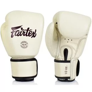 GANTS D'ENTRAINEMENT FAIRTEX FXV16 BLANC CRÈME