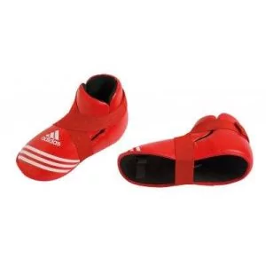 protege pied full contact rouge Adidas