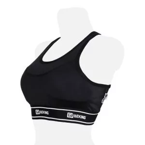 Protège Poitrine Féminine V4 "brassière + coques" NOIR RDboxing