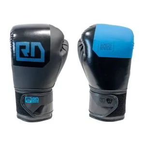 Gants De Boxe Rumble Noir/Bleu BLOCK COLOR V6 RD BOXING