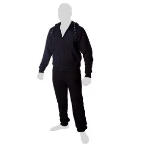 Survetement Veste + Pants RD BOXING Moleton Noir Basic