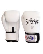 GANTS D'ENTRAINEMENT FAIRTEX FXV1 BLANC CUIR